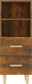 vidaXL Ντουλάπι Καπνιστή Δρυς 34,5 x 34 x 90 εκ. Επεξεργασμένο Ξύλο