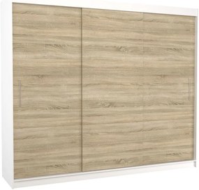 Ντουλάπα Antuan 250 συρόμενη-Leuko - Drus