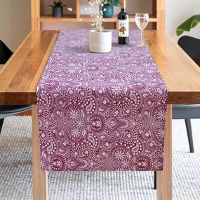 Τραβέρσα Sefu 301 Burgundy 45x145 - Lino Home