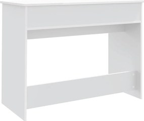 vidaXL Μπουντουάρ με Καθρέφτη Λευκό 100x45x76 εκ.
