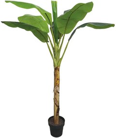 Τεχνητό Δέντρο Σε Γλάστρα Μπανανιά 04-00-18720 180cm Green Marhome Συνθετικό Υλικό