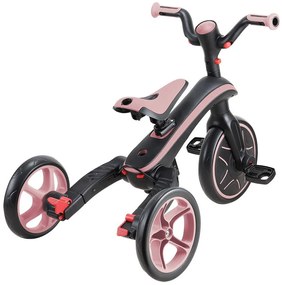 Globber Τρίκυκλο Trike Explorer Foldable 4in1 Pastel Pink