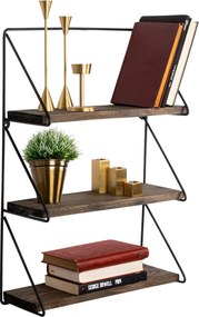 Wall Shelf Violaceae Black
Walnut