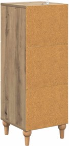vidaXL Ντουλάπι με Συρτάρια 33 x 34,5 x 90 εκ Επεξεργασμένο Ξύλο