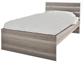 SARFURNITURE Κρεβάτι παιδικό Νότα σταχτί (Διαστάσεις στρώματος: 90x190) SAR-111554