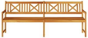 vidaXL Παγκάκι Κήπου 220x56x90 εκ. Μασίφ ξύλο ακακίας