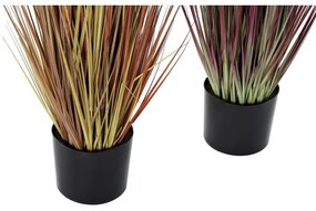 Διακοσμητικό Φυτό DKD Home Decor Πορτοκαλί πολυαιθυλένιο Βουργουνδίας PVC 30 x 30 x 150 cm (x2)
