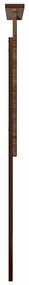 vidaXL Κεφαλάρι με κεφαλάρι Καφέ δρυς 80 cm Επεξεργασμένο ξύλο