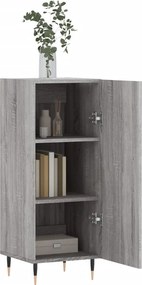 vidaXL Ντουλάπι Γκρι Sonoma 34,5x34x90 εκ. από Επεξεργασμένο Ξύλο