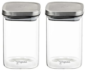 Luigi Ferrero Rome FR-8212 Βάζο σετ 2 τμχ Διάφανο 1.2L
