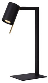 Φωτιστικό Επιτραπέζιο Lucide 03525-01-30 LESLEY Μαύρο Ματ (Black Mat)