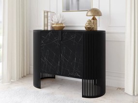 Μπουφές Fikoli-Μαύρο Μάρμαρο - Μαύρο