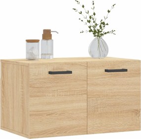 vidaXL Ντουλάπι Τοίχου Sonoma Δρυς 60x36,5x35 εκ. Επεξεργασμένο Ξύλο