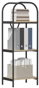 vidaXL Ράφι Βιβλίων Sonoma Δρυς 40 x 30 x 109 εκ Επεξεργασμένο ξύλο