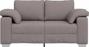 vidaXL Διθέσιος καναπές Taupe 160 cm ύφασμα