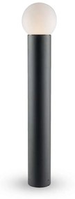 Φωτιστικό Δαπέδου Skittle I-SKITTLE-P65 1xE27 28W Φ15cm 65cm Anthracite Intec