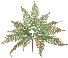 Τεχνητό Κλαδί-Φυτό Fern 78269 45cm Green-Brown GloboStar Πλαστικό