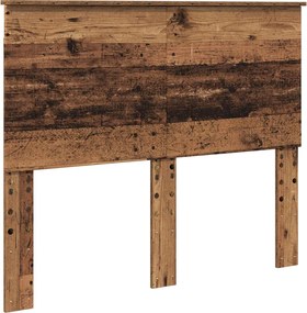 vidaXL Κεφαλάρι Παλιό ξύλο 138 x 7 x 100 εκ