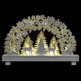 Χριστουγεννιάτικο Διακοσμητικό Με Led (32x21) F-R Village 878111