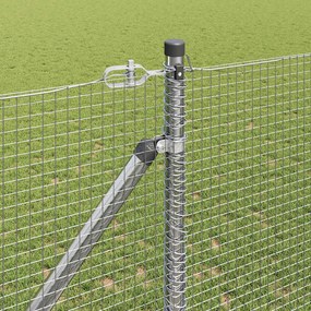 vidaXL Συρματόπλεγμα με ακίδες 25 x 1,4 μ (Π x Υ)