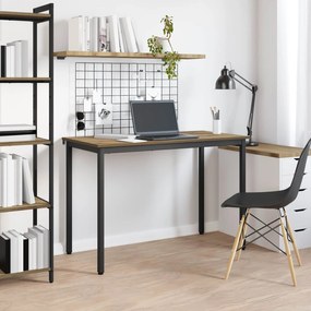 vidaXL Τραπεζαρίες 110 x 55 x 75 cm ΜΕΤΑΛΛΟ Ορθογώνιος