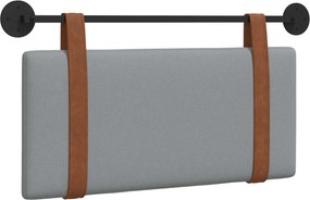 vidaXL Κρεμαστό Κεφαλάρι Ανοιχτό γκρι Αντίκα PU