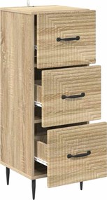 vidaXL Ντουλάπι με Συρτάρια Sonoma Δρυς 33 x 34,5 x 89,5 εκ