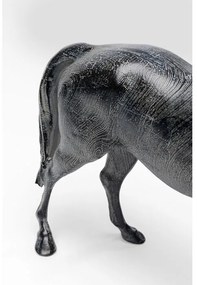 Διακοσμητικό Επιτραπέζιο Proud Horse Μαύρο 35,5x9x29 εκ. - Μαύρο