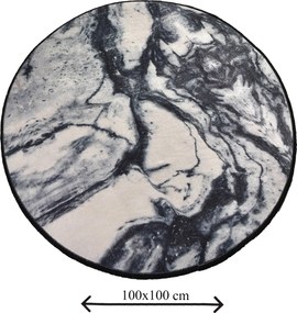 Bathmat Mermer Djt (100 cm) Multicolor