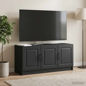 VidaXL Ντουλάπι TV Μαύρο 99 x 34,5 x 47 εκ Επεξεργασμένο Ξύλο