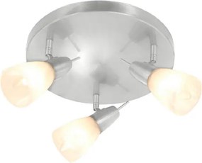 Σποτ Τρίφωτο Aca Kamet MC542NM3R Nickel
