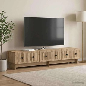 VidaXL Ντουλάπι TV 147 x 34,5 x 30 εκ Artisan Δρυς Επεξεργασμένο Ξύλο