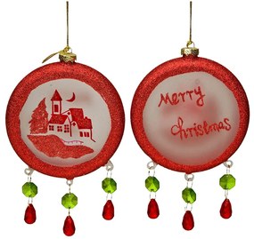 JΚ Home Décor - Στολίδια Χριστουγέννων Κόκκινα