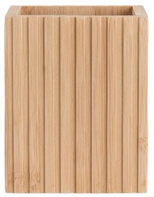 Θήκη Οδοντόβουρτσας Τετράγωνη Bamboo Essentials 8.3X6.5X10.3cm - Estia