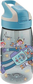Παγούρι 450ml Με Καλαμάκι Laken Space Robot
