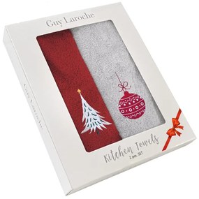 Σετ Χριστουγεννιάτικες Πετσέτες Christmas Towels Set 2 2x(35X50) - Saint Clair