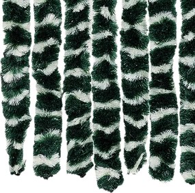 vidaXL Σήτα Εντόμων Πράσινο/ Λευκό 118 x 220 εκ. από Σενίλ