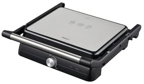 Primo PRPG-40494 Ψηστιέρα Panini Κεραμικές πλάκες "Marble" 2000W Μαύρη-Inox