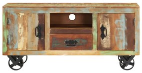 vidaXL Έπιπλο Τηλεόρασης 110 x 30 x 53 εκ. από Μασίφ Ανακυκλωμένο Ξύλο