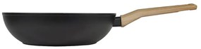 Τηγάνι Γουόκ Αντικολλητικό Earth 01-10171 Φ28cm Black Estia 28cm Aluminium