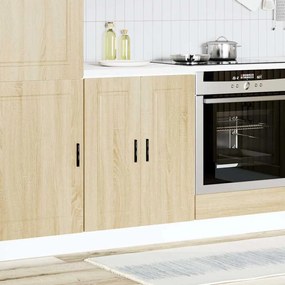 vidaXL ντουλάπι βάσης κουζίνας Porto Δρυς sonoma κατασκευασμένο ξύλο