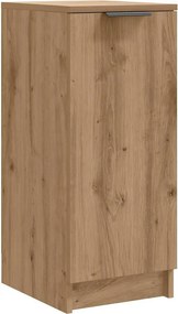 vidaXL Παπουτσοθήκη Χρώμα Αρτισιανή Δρυς 29,5x35x70 εκ. Επεξ. Ξύλο