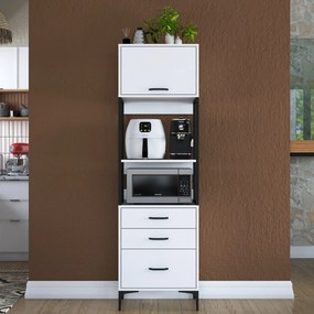 Ντουλάπι Λευκό EZER 60x40x198.6