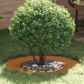 vidaXL Γλάστρα Corten Steel Ατσάλι corten Μεσαίο Διακοσμητικά ένθετα