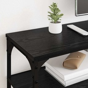 vidaXL Ντουλάπι TV Μαύρη Οξυά 160 x 30 x 50 εκ