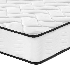 Στρώμα με Bonnell Springs Medium 90x190 εκ. Μονό - Λευκό