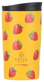 ESTIA ΘΕΡΜΟΣ TRAVEL MUG SAVE THE AEGEAN 350ml BERRY BRIGHT