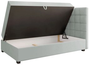 Επενδυμένο κρεβάτι Lind-Mpez-120 x 200