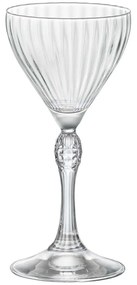 Ποτήρι Κολωνάτο Nick & Nora America'20s (Σετ 6Τμχ.) BR00113314 140ml Clear Bormioli Rocco Glass