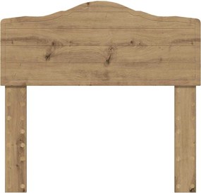 vidaXL Κεφαλάρι Artisan Oak 80 cm Επεξεργασμένο ξύλο